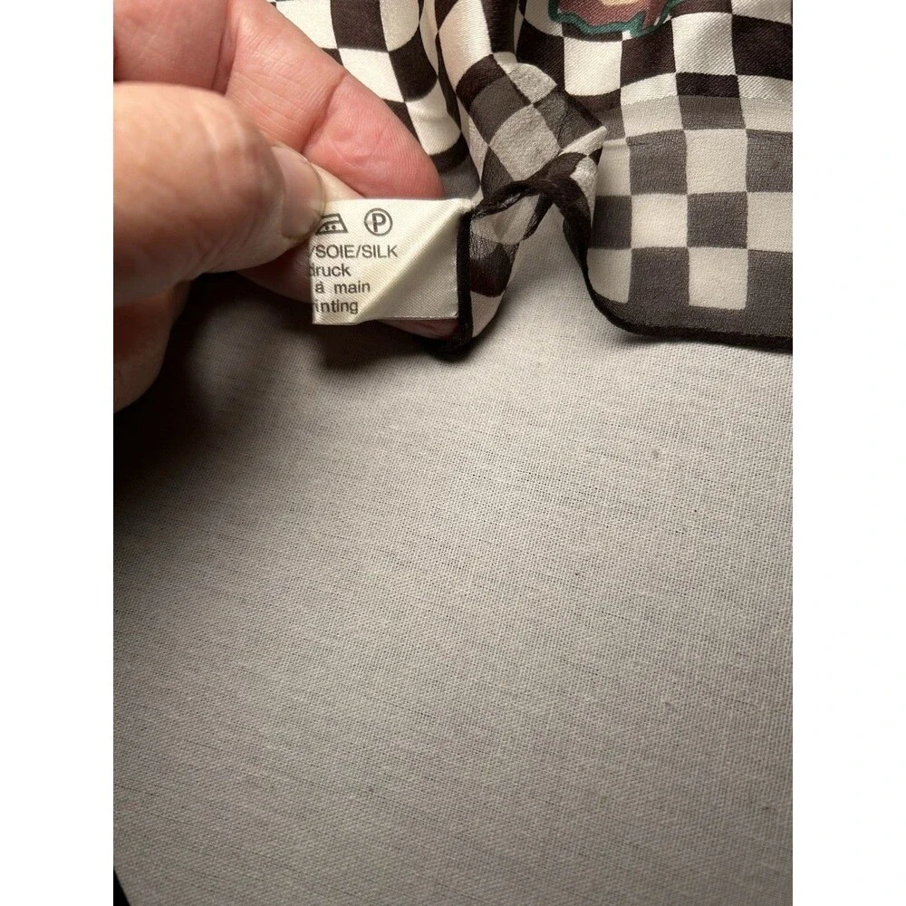 Vtg Original Christian Fischbacher Multi Color 35